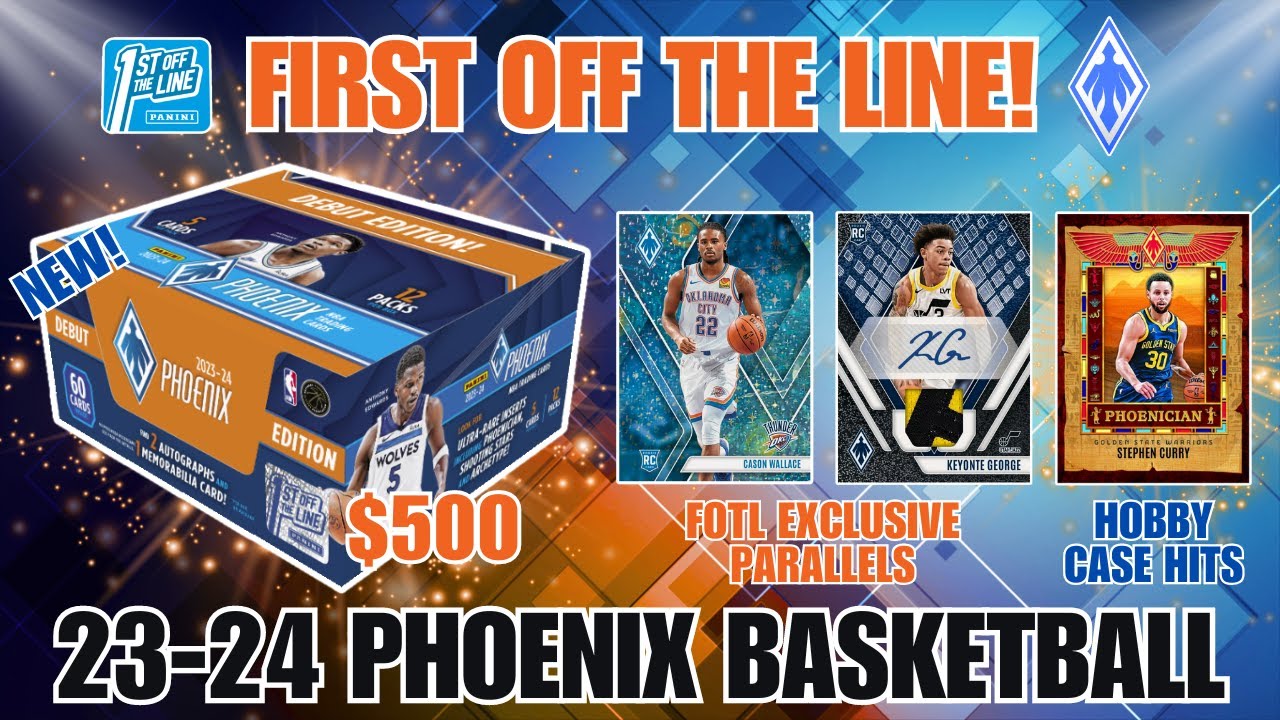 LOADED WITH COLOR! 2023-24 Phoenix Basketball FOTL Hobby Box Review