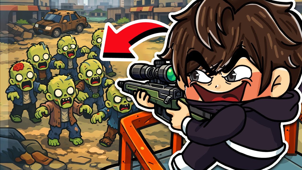LAWAN 1 JUTA ZOMBIE DENGAN 1 PISTOL DOANG