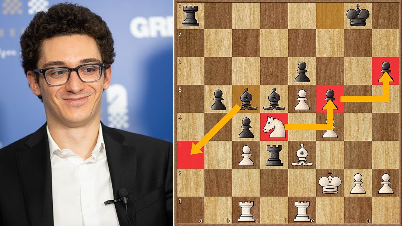 Fabiano Caruana Wins Grenke Chess Classic 2018. | Vitiugov vs Caruana | Round 9
