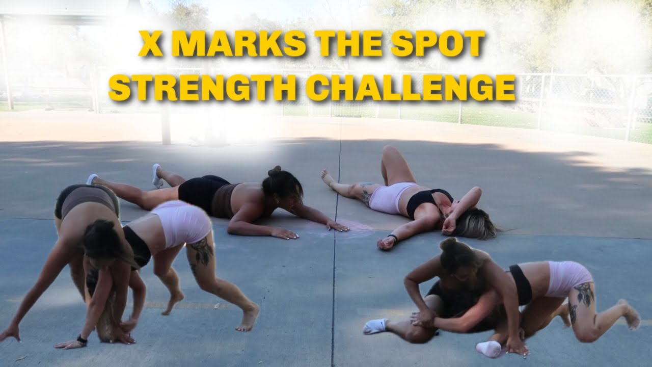 'X' MARKS THE SPOT STRENGTH CHALLENGE - LOSER HAS A CONSEQUENCE!!