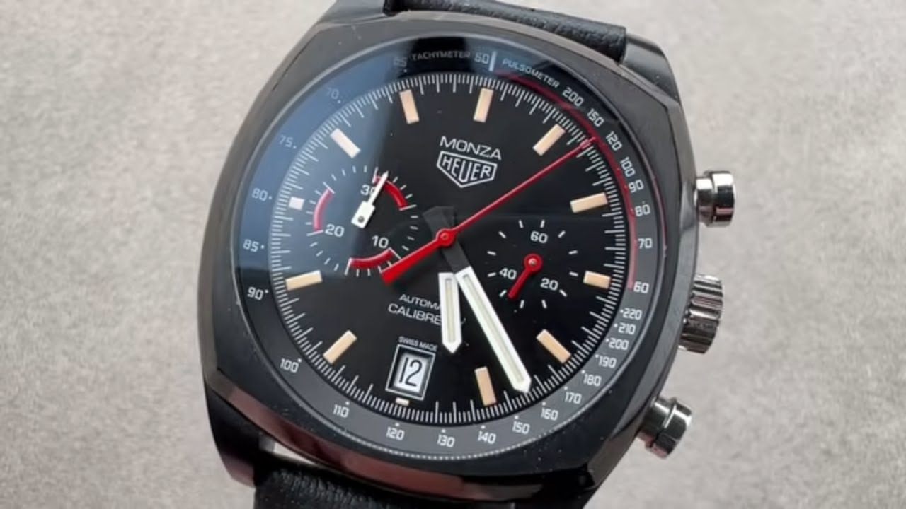 Обзор часов TAG Heuer Monza Chronograph 40th Anniversary CR2080.FC6375.