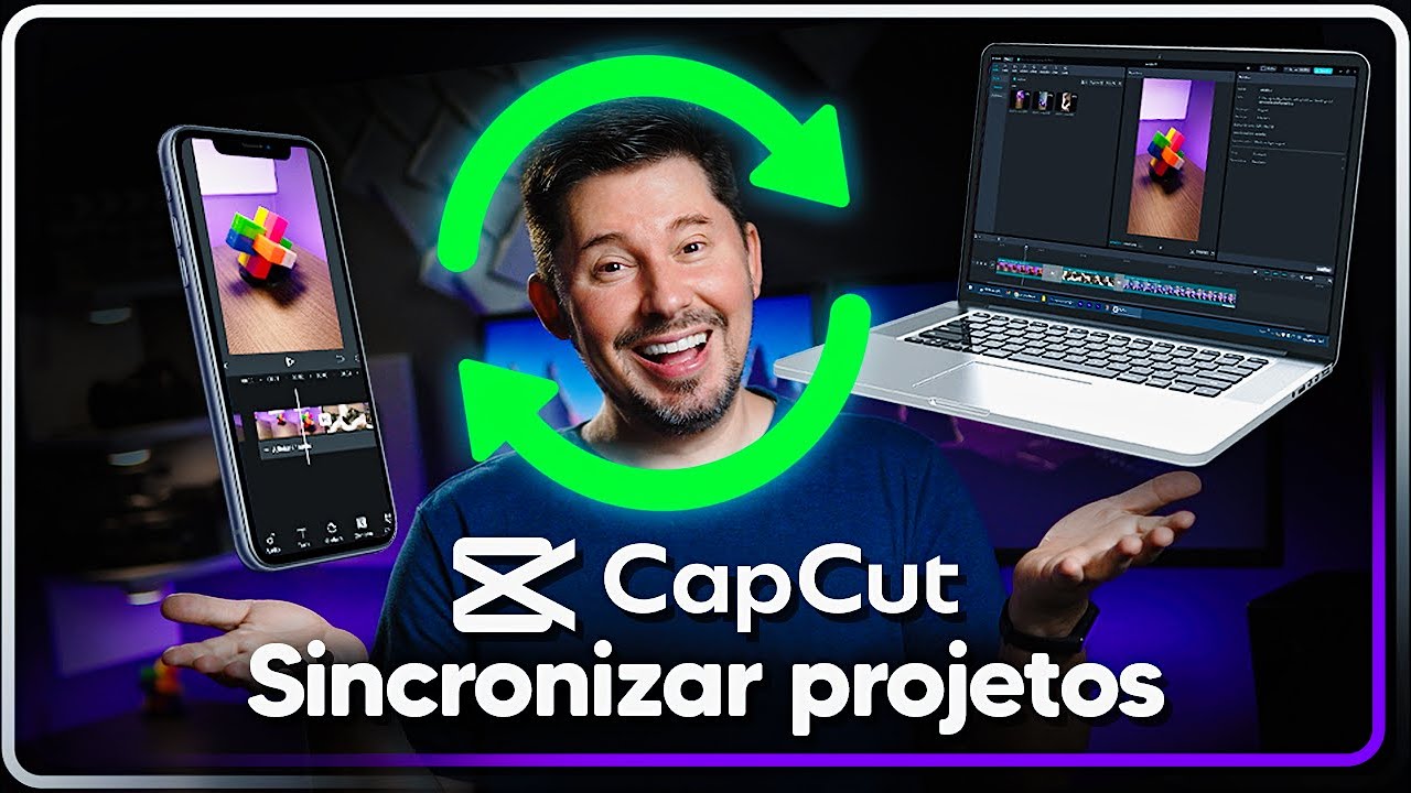COMPARTILHAR PROJETOS entre o CELULAR e o COMPUTADOR | ⚠️ Novidade no CapCut!