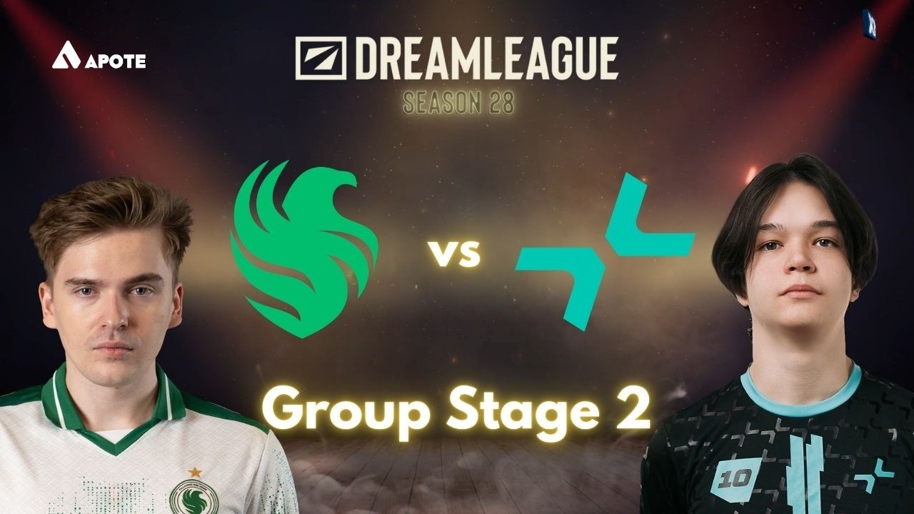 Team Falcons vs Parivisions - DreamLeague Season 28|GroupStage 2