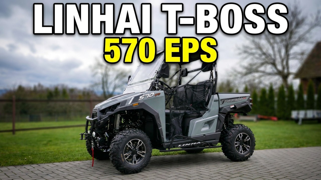LINHAI T-BOSS 570 EPS reálné video Motogaráž.cz 4K