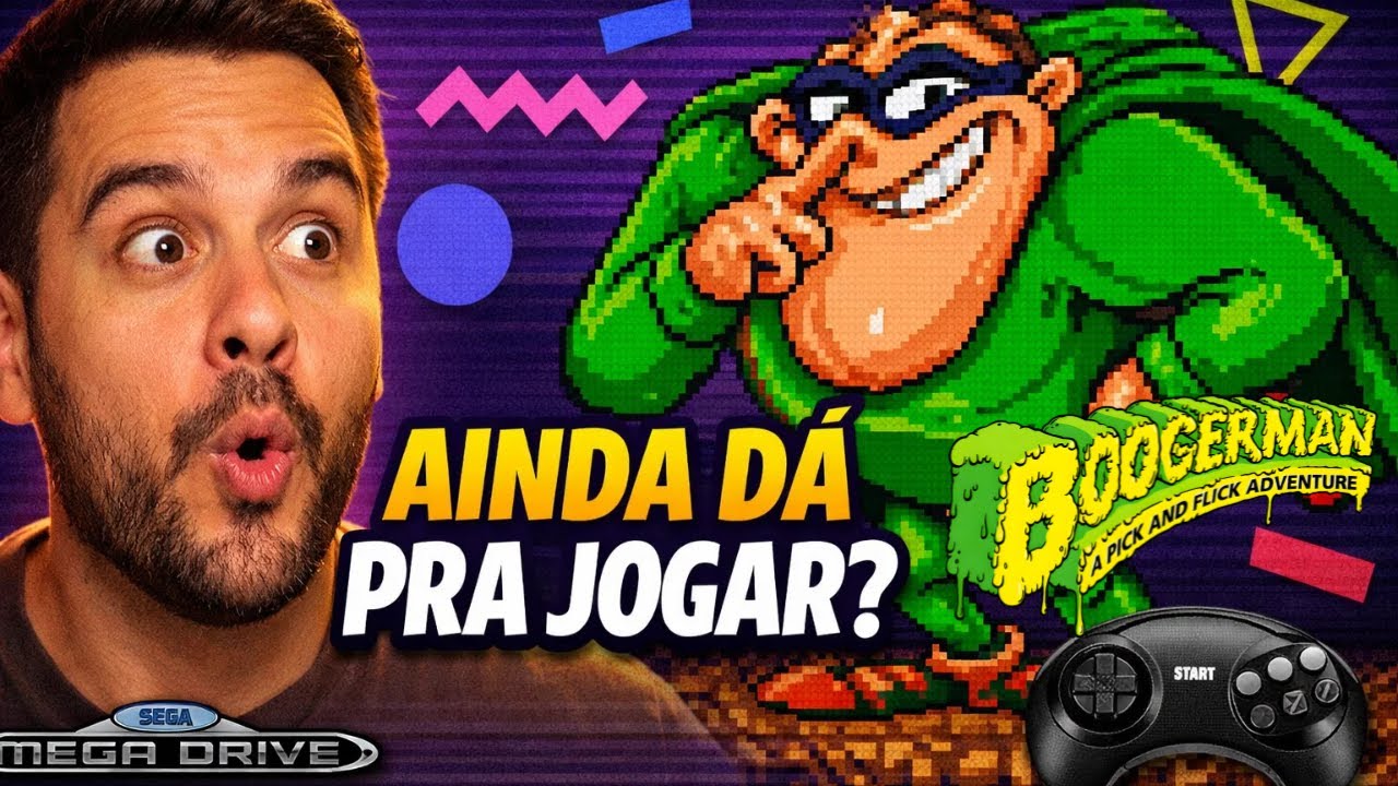 Boogerman no Mega Drive em 2026: Ainda Dá Pra Jogar?
