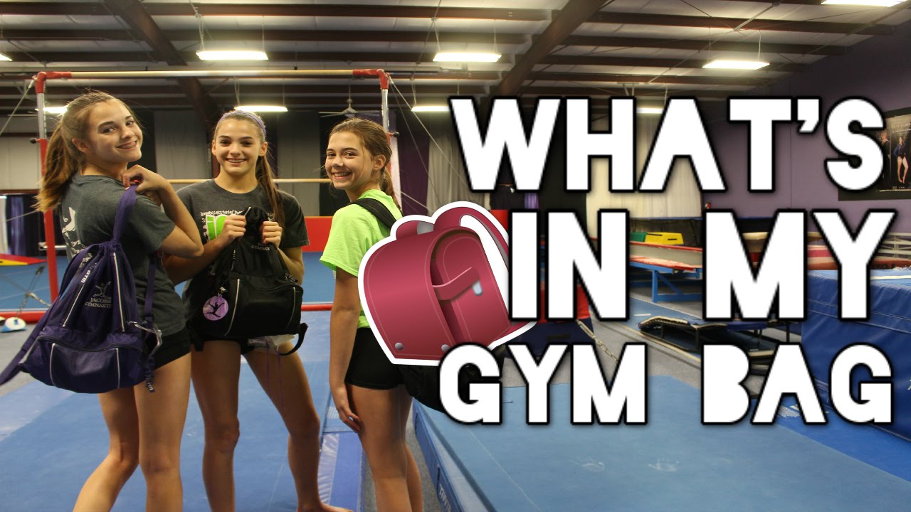 What's in my Gym/Cheer Bag: Cheer/Gymnastics Survival Kit