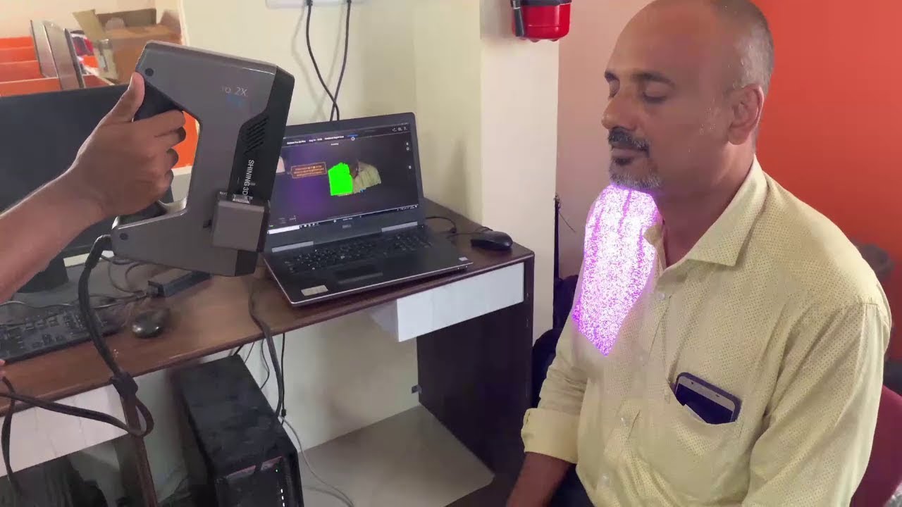 Human Body 3D Scanning Using Einscan Pro 2X Plus.