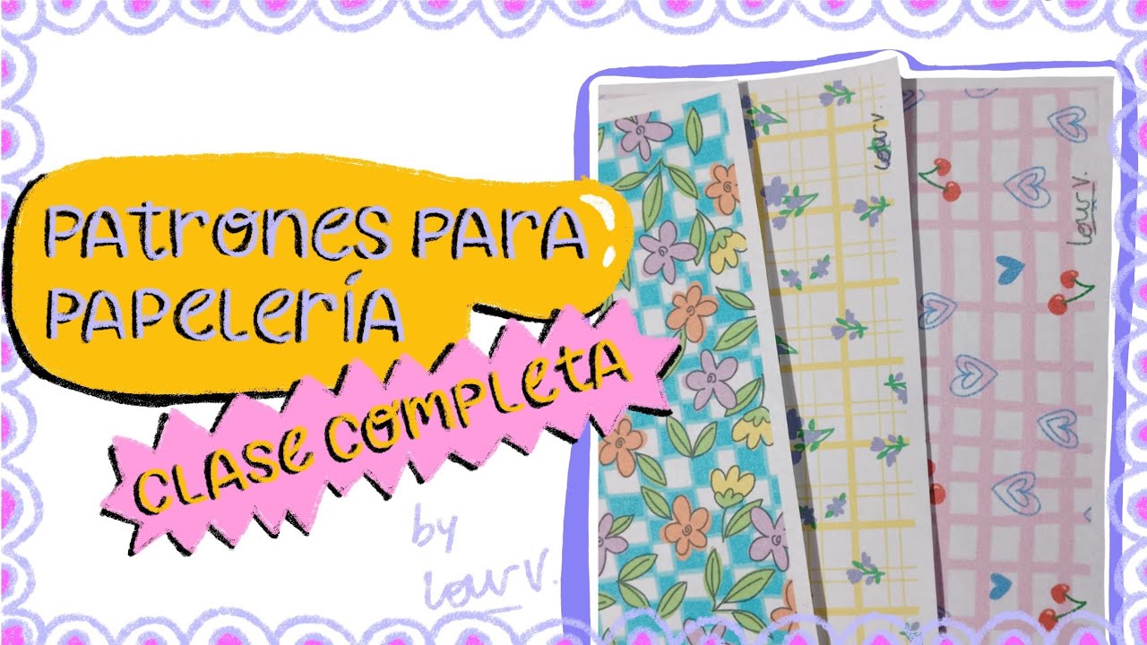 Cómo hacer patrones ilustrados digitales en el celular | Papelería creativa