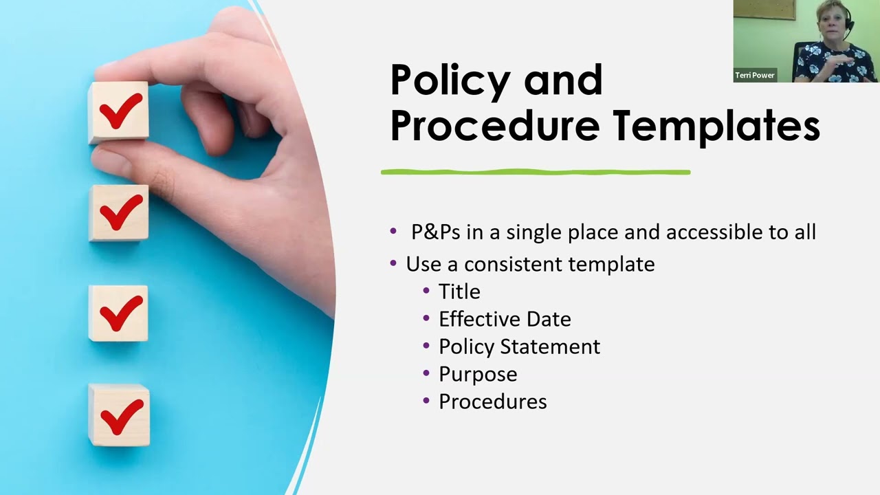 Session 4: Policies & Procedures