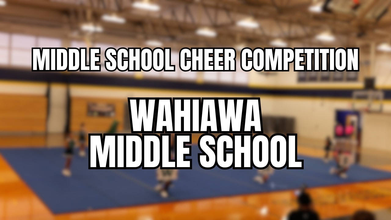 MIDDLE SCHOOL CHEER COMPETITION 2026 | Wahiawa Middle School [2nd Place]