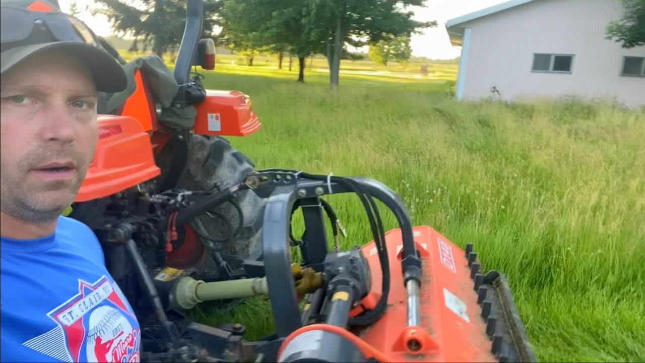 Kioti RX7320 Farmers Helper D140 Super Heavy Duty Flail Mower #58