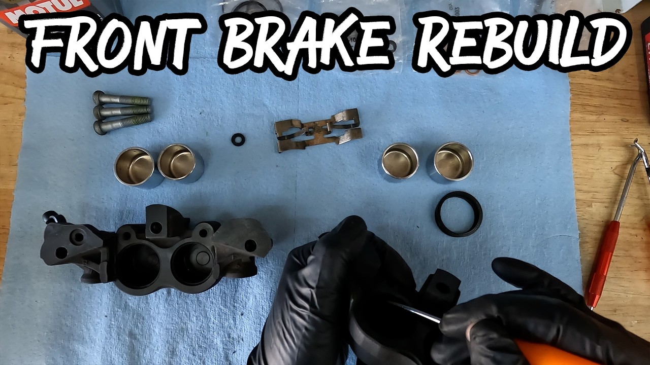 2007 CBR600RR Refresh | Part 5 | Front Brake Rebuild