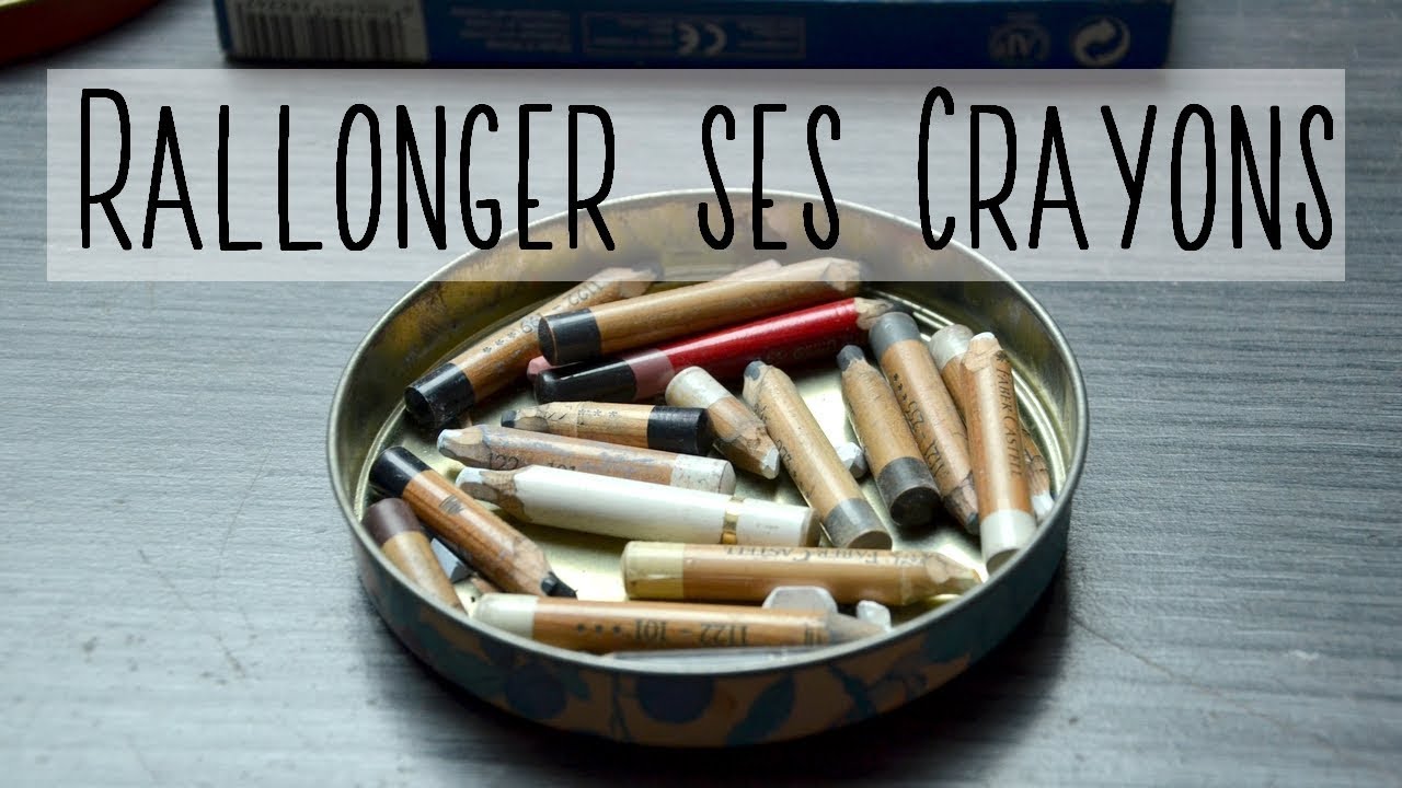 ✏ Rallonger ses crayons [Astuce de Pastel]