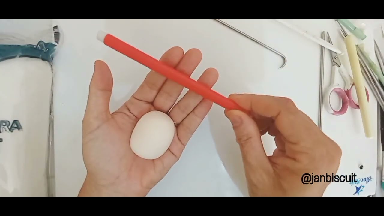 Rostinho simples com e sem bolinha de  isopor parte 1.