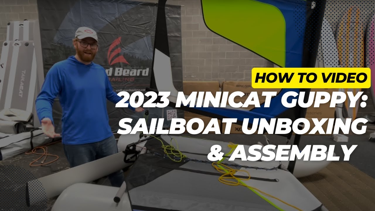 2023 MiniCat Guppy: Sailboat Unboxing & Assembly