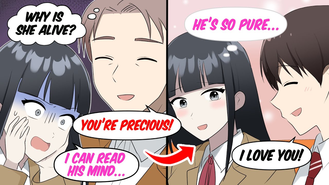 [Manga Dub] My rich friend can read people's mind so she can't trust anyone but... [RomCom]