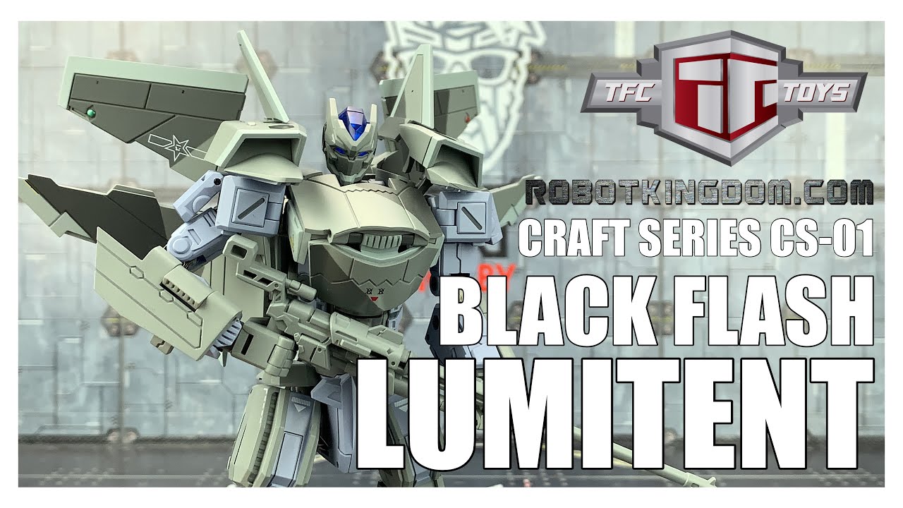 TFC Toys Craft Series CS-01 Black Flash LUMITENT J20 Review
