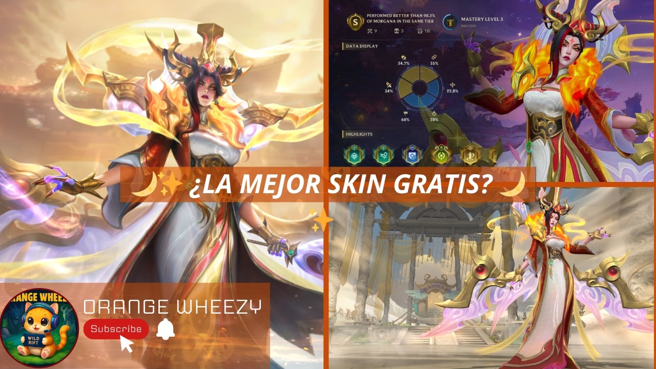 LUNAR EMPRESS MORGANA EXQUISITE EDITION 🌙✨ ¿La mejor skin GRATIS? | S 98.3 MID Gameplay