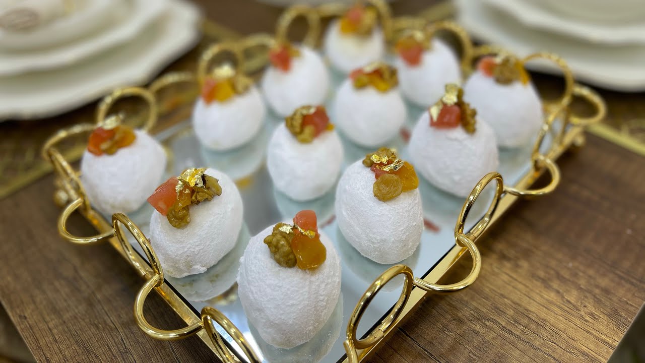 الحلوة اللي تذوب فالفم ذوبان😍 | حلوة بالبيضة مسكرة بحشوة مميزة ❤️