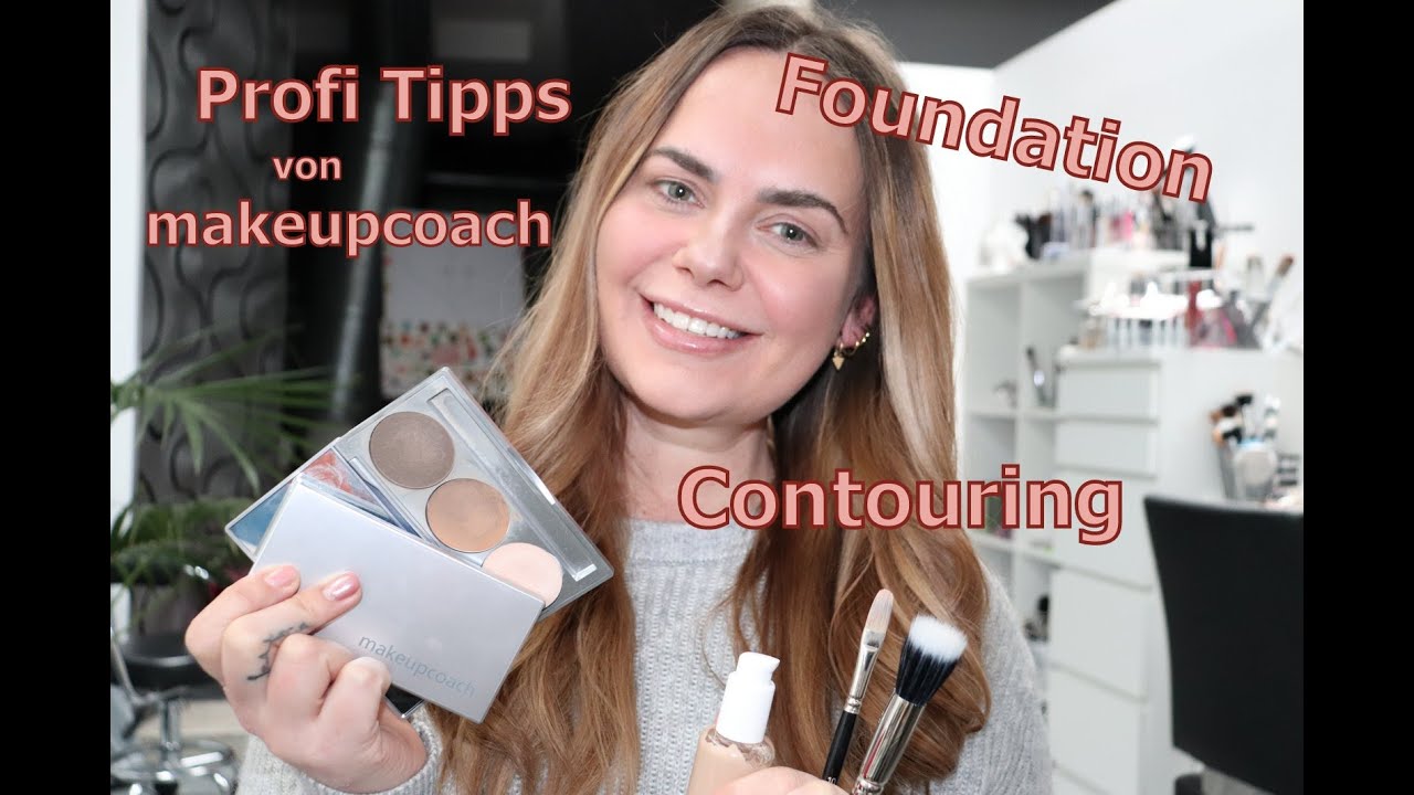 Foundation richtig auftragen | Contouring- Anfänger | schmale Nase schminken | Maskenbildner Tipps