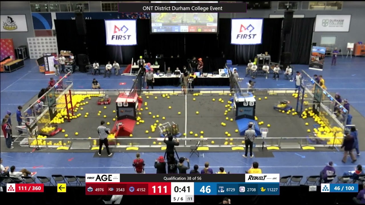 Qualification 38 - 2026 FRC ONT District Durham College Event - Ful...