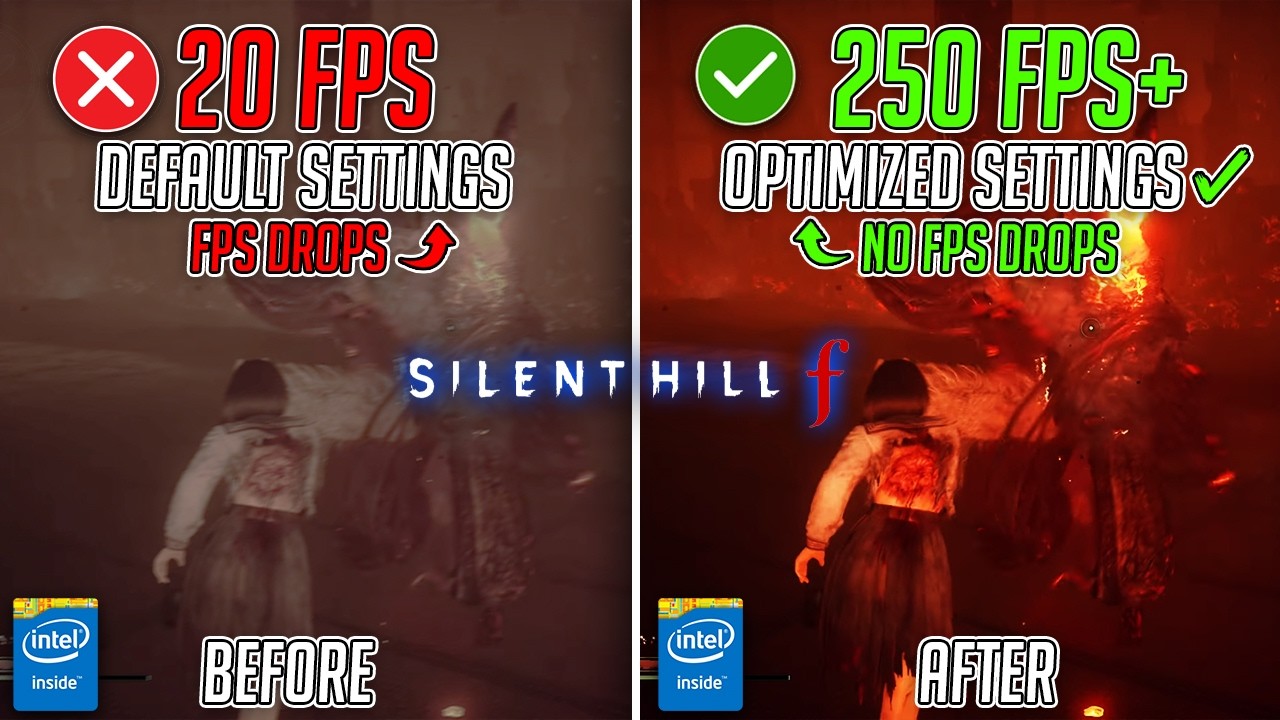 Silent Hill F — Лучшие настройки ПК для устранения лагов, падений FPS и подтормаживаний на ЛЮБОМ ПК📈