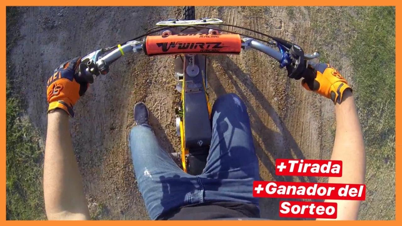 Da Dalt 50cc | Prueba chasis nuevo | Ganador del sorteo.