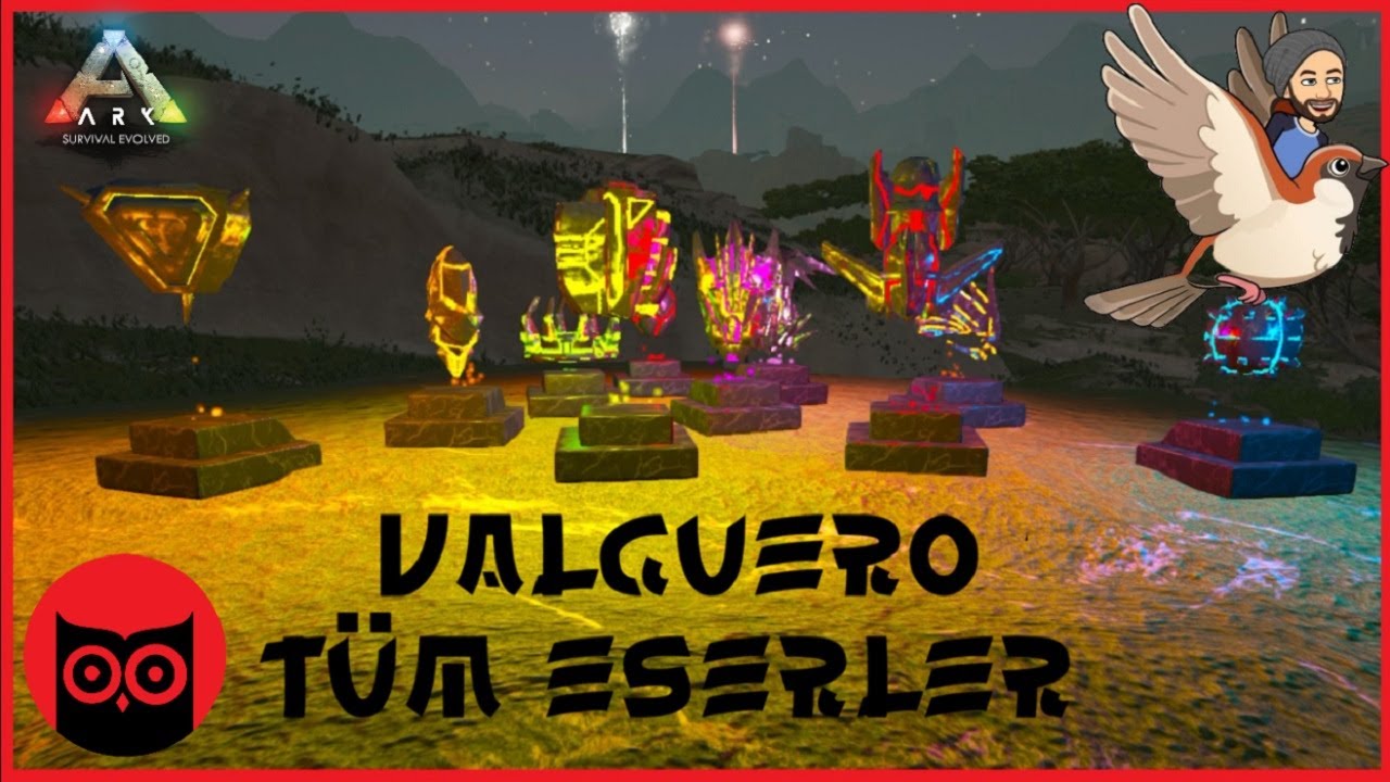 ARK SURVIVAL EVOLVED // VALGUERO TÜM ESER KONUMLARI #arksurvivalevolved #valguero #artifact