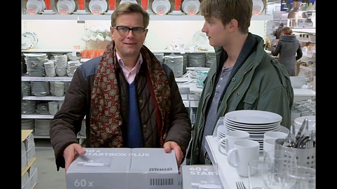 Ikea er en ny erfaring for Arves snobbete pappa