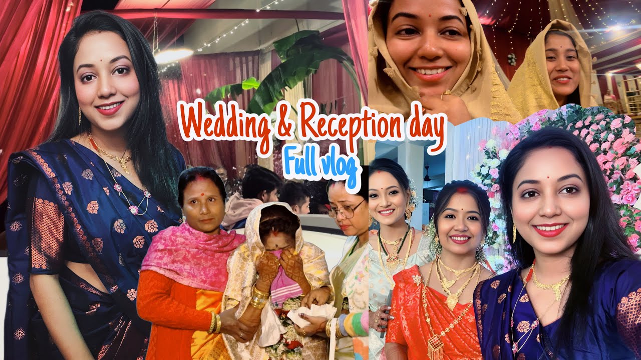 Wedding & Reception day 😍 8/100days