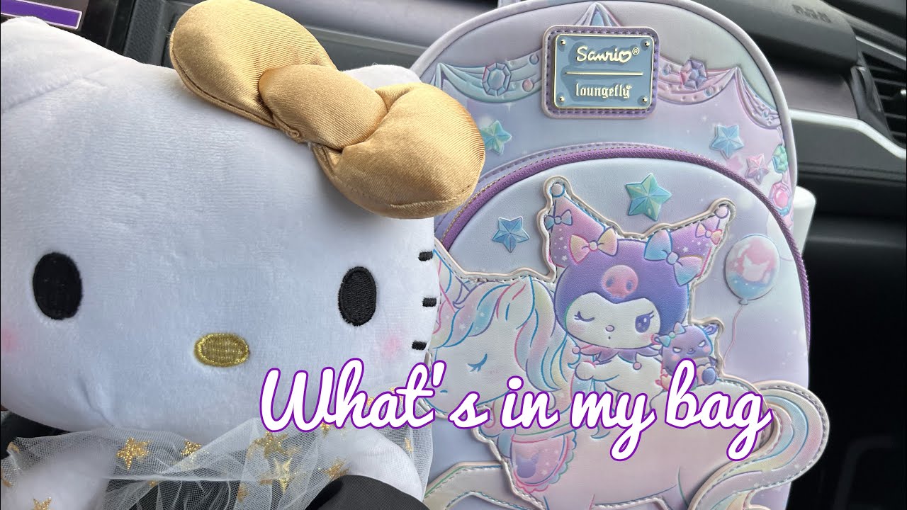 What’s in my bag/ loungefly bag