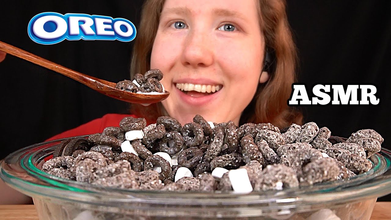 ASMR OREO O's CEREAL MUKBANG (No Talking) EATING SOUNDS