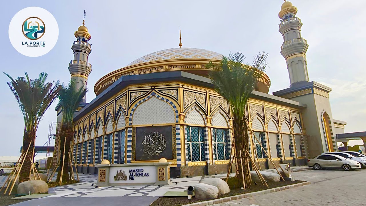 Kemewahan Masjid Al-Ikhlas Riverwalk Island PIK 2 Dengan Sentuhan Turki Yang Elegan