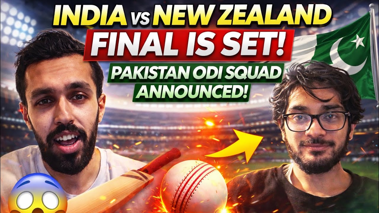 India vs New Zealand in the Final! | T20 World Cup Semi Finals Review + Pakistan ODI Squad