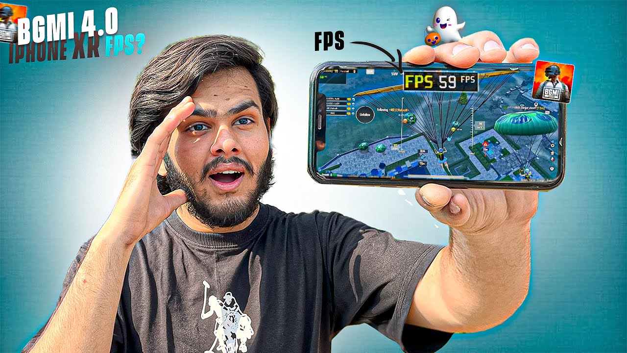 iPhone XR BGMI 4.0 Spooky Soiree Mode FPS Test🔥| iOS 18.5 | 2018 iPhone Gaming Performance Test !