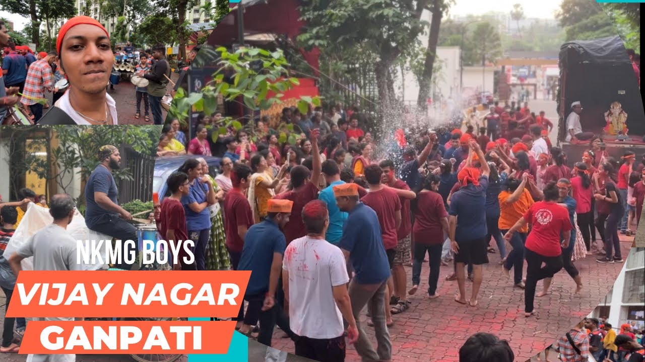 Vijay Nagar Cha Raja Ganpati Visarjan 2022