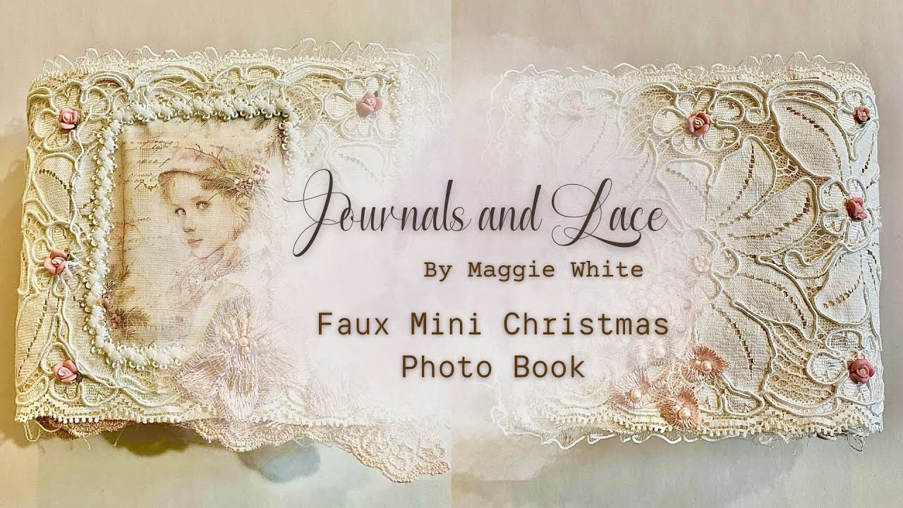 Faux Mini Christmas Photo Book - Project Share