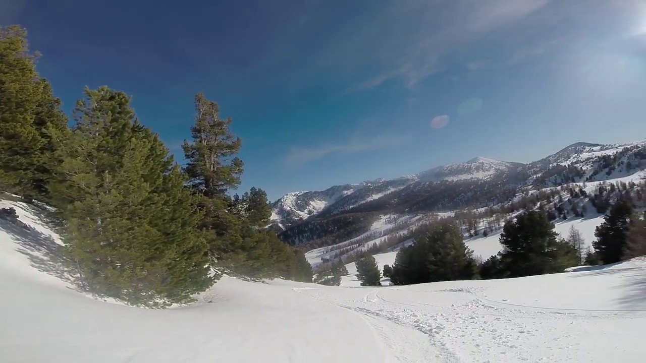 Enneigement Montclar 14/02/2020 - Hors piste Dormillouse 1 Ubaye