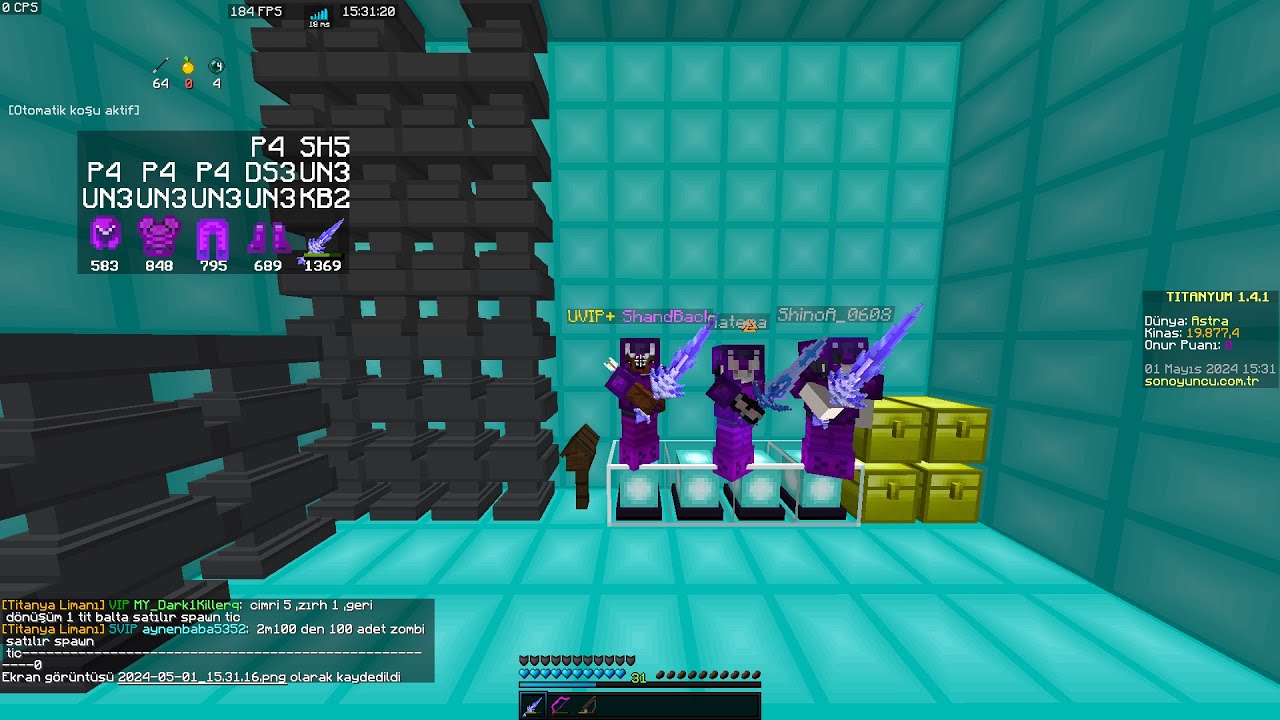 30X KAN 5XBUZ 3X ZEHİR - SonOyuncu Survival Titanyum PVP #26