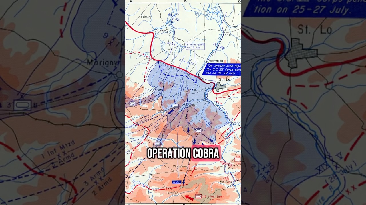How did Operation Cobra affect my Great Grandfather WWII Veteran Raymond Hall? 
