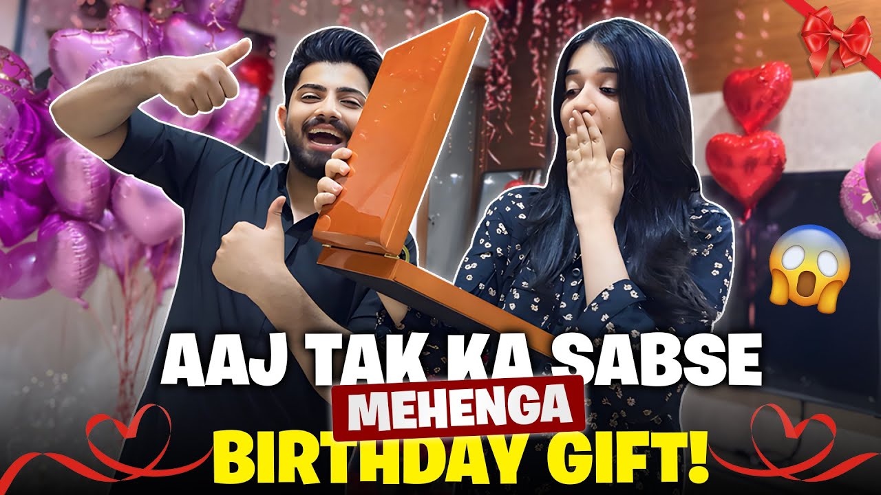 Aaj Tak Ka Sabse Mehenga Birthday Gift! 😱🎁 Zarnab’s Grand Surprise Celebration! 🎂🔥 | Zaraib Vlogs