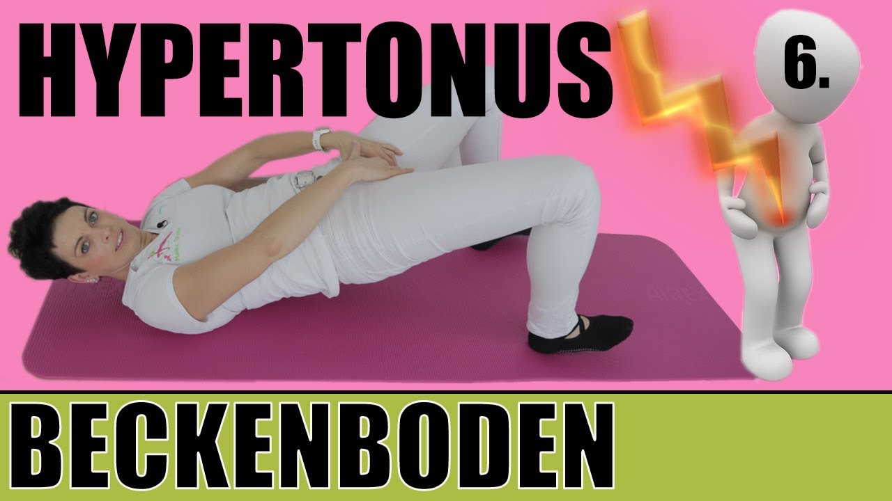 6) Massage Beckenboden mit Atmung / Verspannung im Beckenboden Hypertonus im Unterleib Maike Droste