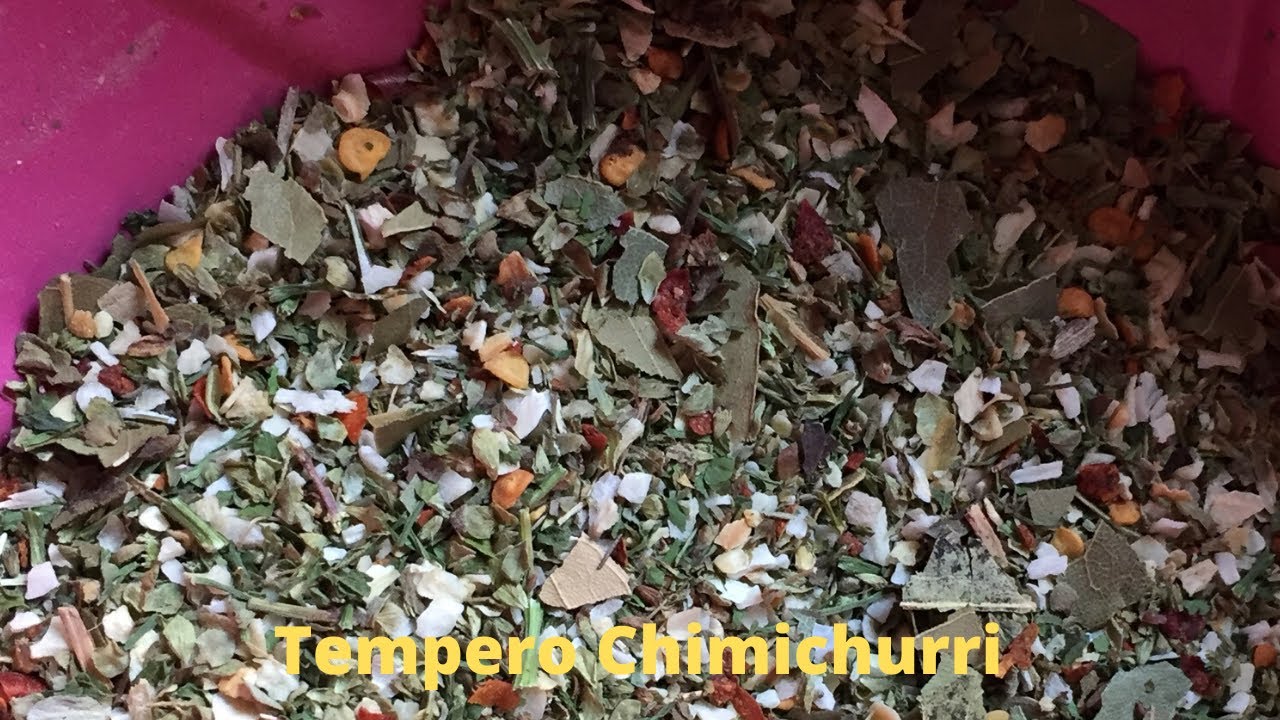 Como fazer tempero Chimichurri