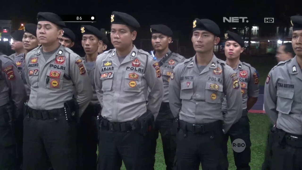 Aksi Kejar - kejaran Polresta Jambi Dengan Narapidana yang Kabur dari Lapas
