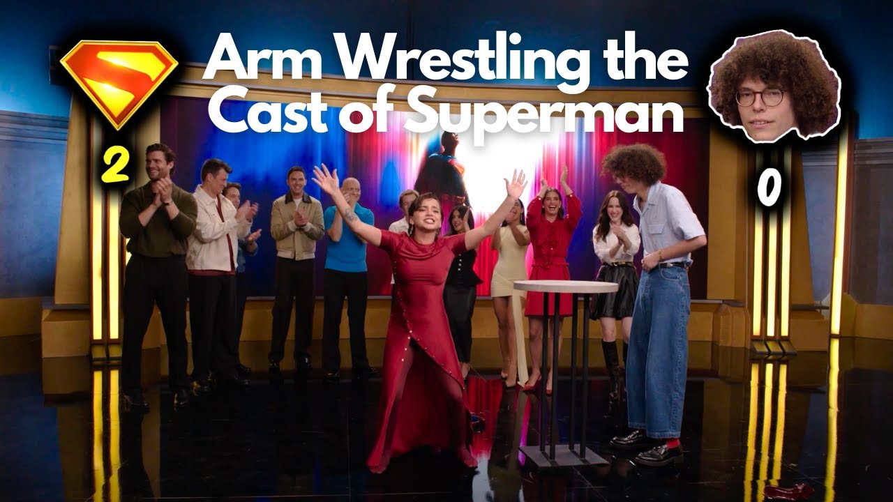 Arm Wrestling the Cast of 