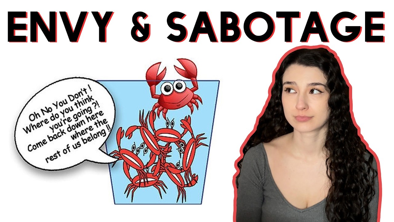 How people's envy & resentment pulls you back down