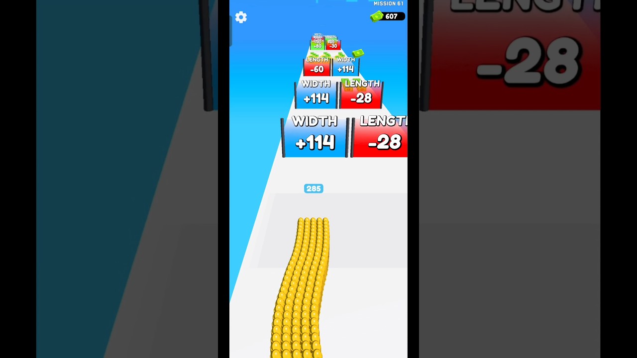 Satisfying Mobile Games - Bullet Army Run All Levels Gameplay Walkthrough Android, ios max #shorts