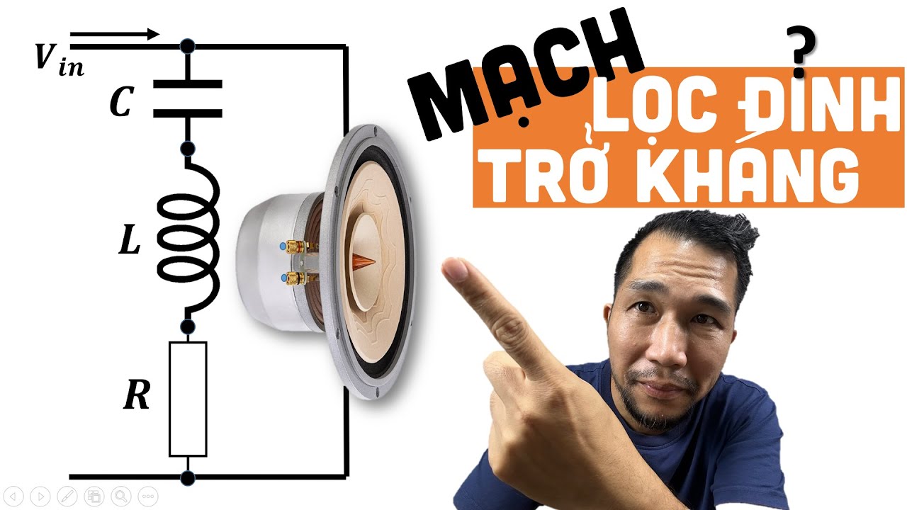 Clip 3:Mạch lọc đỉnh cộng hưởng ở trở kháng loa (series notch filter, resonant peak filter).