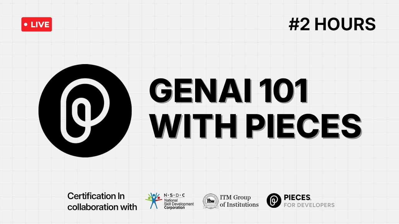 GenAI Essentials: Boost Productivity & Organize with Pieces & Copilot!