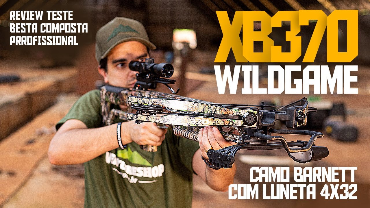 Review Teste Besta Composta Profissional XB370 Wildgame Camo Barnett com Luneta 4x32